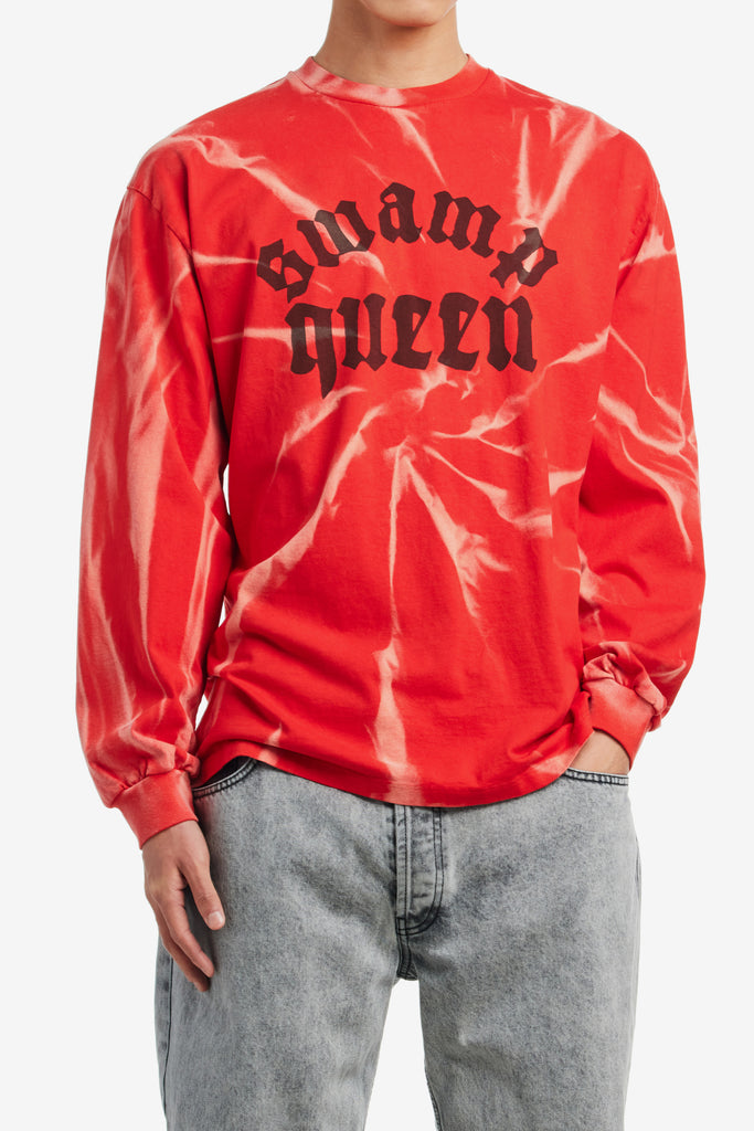 RAG DYE SWAMP QUEEN LS TEE - WORKSOUT WORLDWIDE