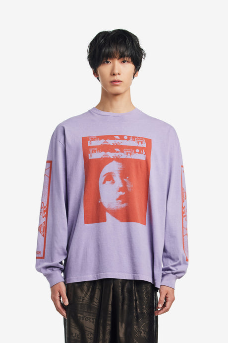 FADED WINGDINGS LS TEE