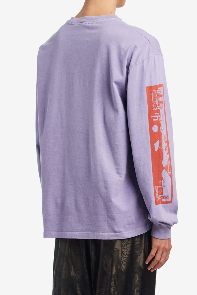 FADED WINGDINGS LS TEE - WORKSOUT WORLDWIDE