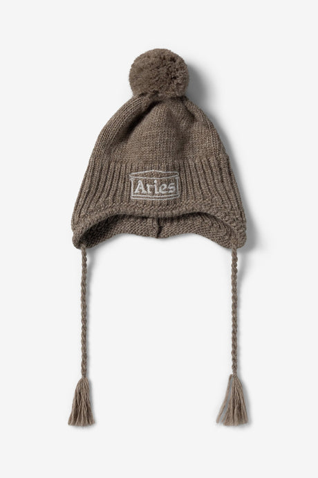 CHUNKY KNIT POM POM BEANIE