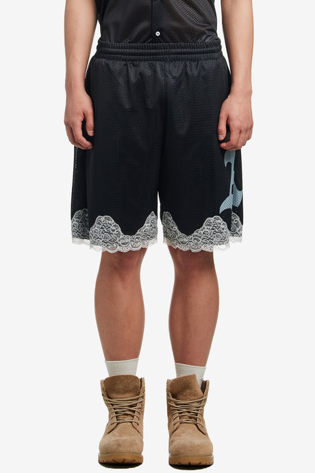 GOTHIC LACE AIRTEX SHORTS