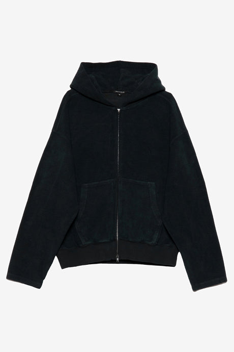 BOMBER ZIP HOOD