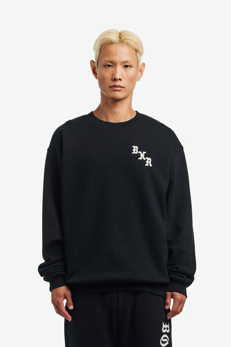 THE TOWN FELT LETTER CREWNECK