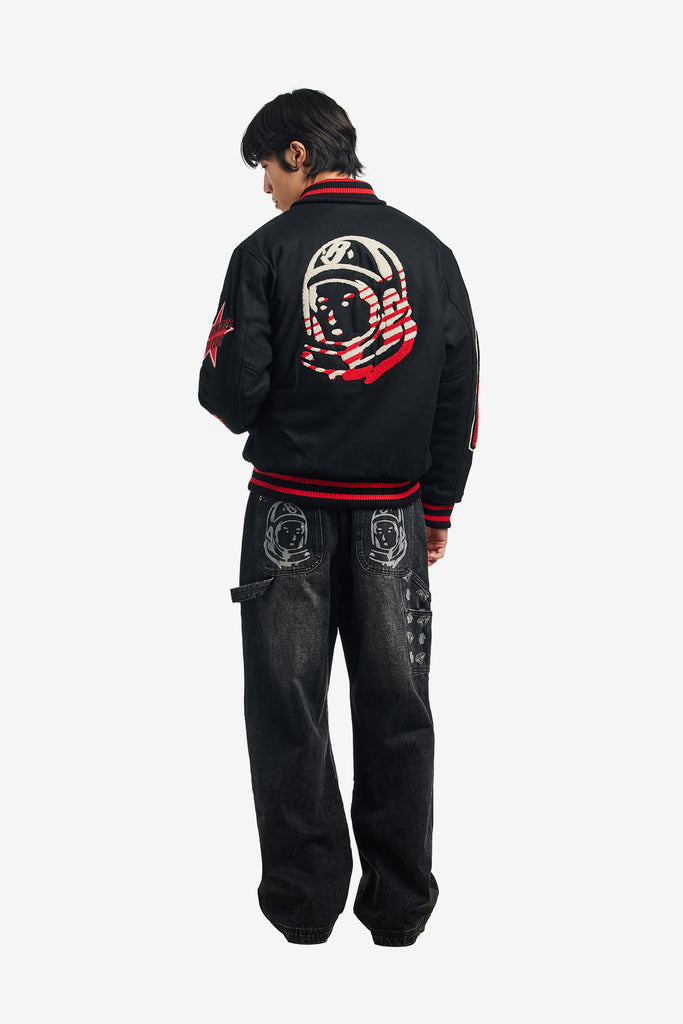 SCRIPT OG VARSITY JACKET - WORKSOUT WORLDWIDE