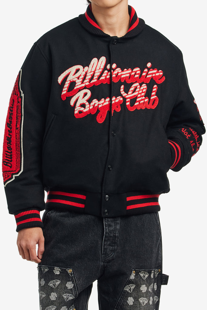 SCRIPT OG VARSITY JACKET - WORKSOUT WORLDWIDE