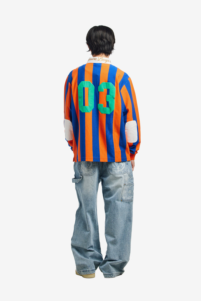 STRIPE RUGBY SHIRT - WORKSOUT WORLDWIDE