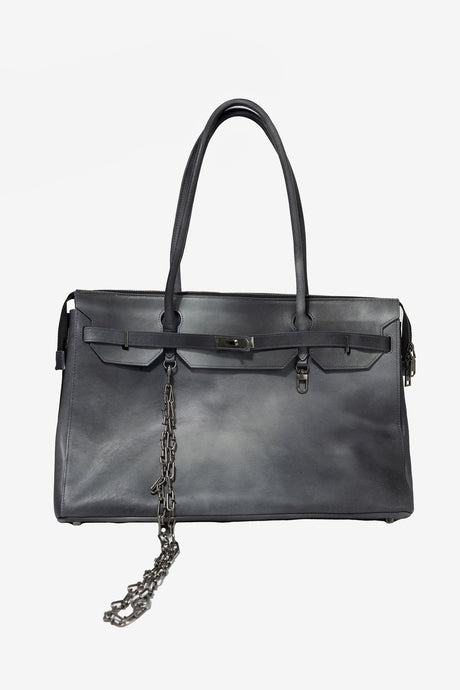 GRIFTER, LEATHER TOTE