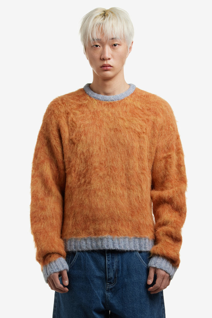 MARLED ALPACA CREWNECK SWEATER - WORKSOUT WORLDWIDE