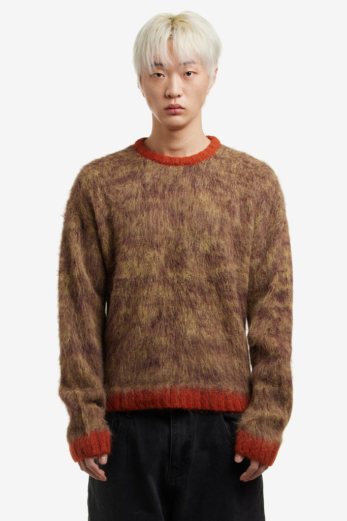 MARLED ALPACA CREWNECK SWEATER - WORKSOUT WORLDWIDE