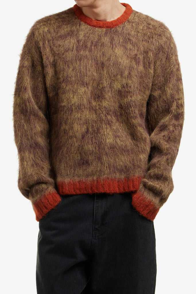 MARLED ALPACA CREWNECK SWEATER - WORKSOUT WORLDWIDE