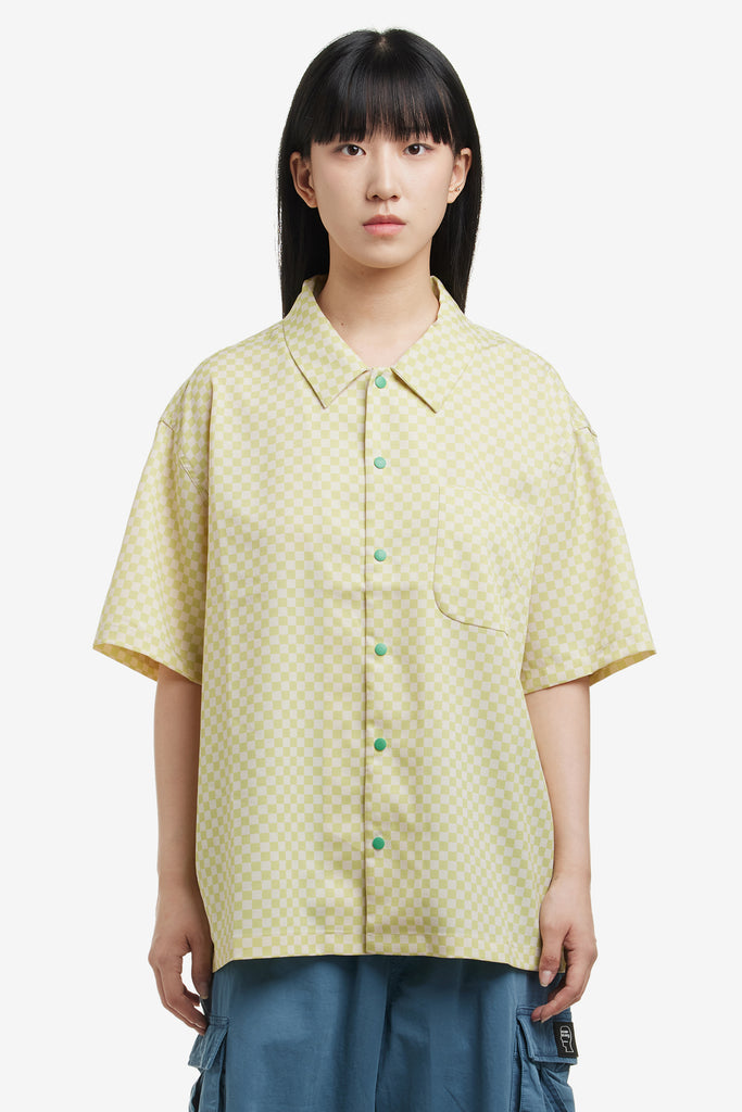 MICRO CHECK SHORT SLEEVE SHIRT - WORKSOUT WORLDWIDE