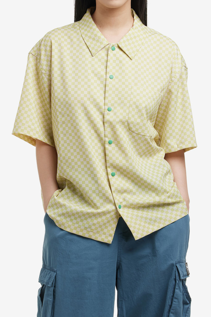 MICRO CHECK SHORT SLEEVE SHIRT - WORKSOUT WORLDWIDE