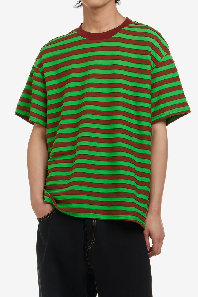 DENNY BLAINE STRIPED T-SHIRT - WORKSOUT WORLDWIDE