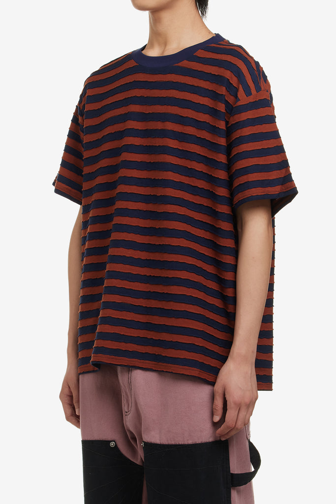 DENNY BLAINE STRIPED T-SHIRT - WORKSOUT WORLDWIDE