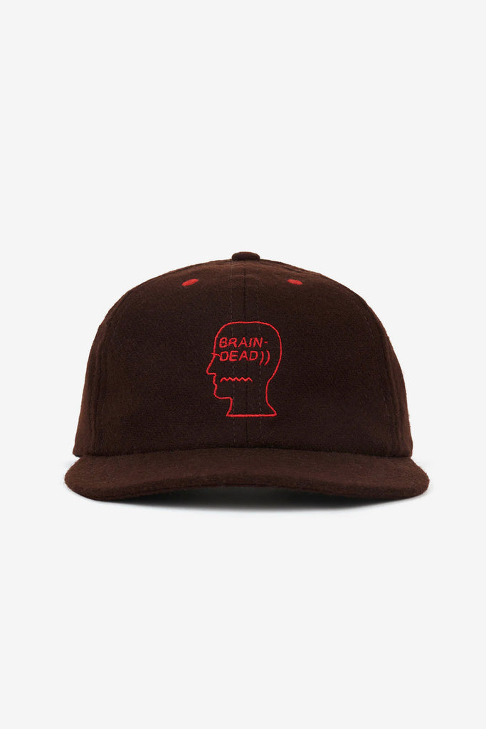 FLANNEL CLASSIC LOGOHEAD 6 PANEL HAT - WORKSOUT WORLDWIDE