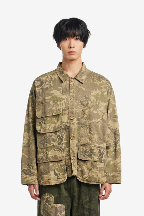 TWILL MILITARY SHIRT JACKET