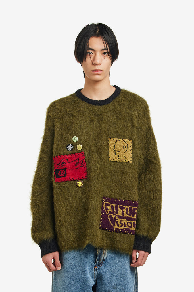 FUTURE VISION BOXY KNIT SWEATER - WORKSOUT WORLDWIDE