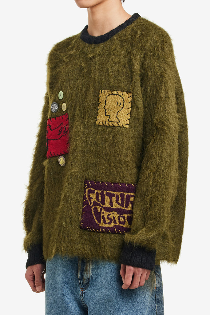 FUTURE VISION BOXY KNIT SWEATER - WORKSOUT WORLDWIDE