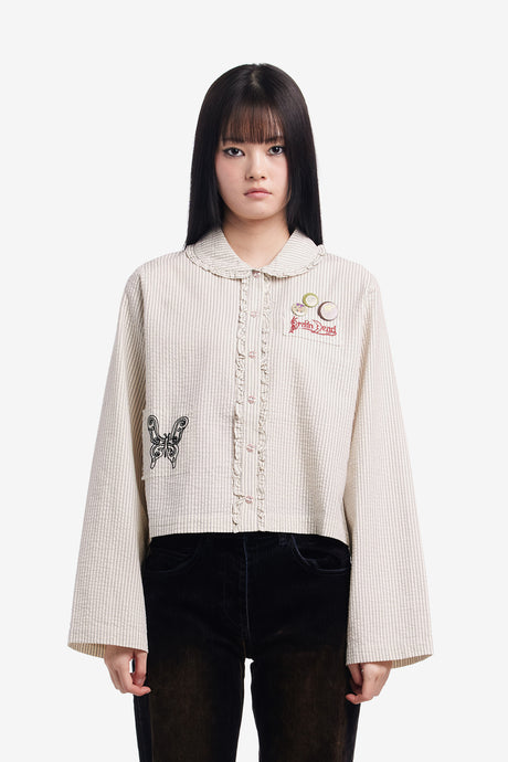 BAD APPLE BUTTON UP SHIRT