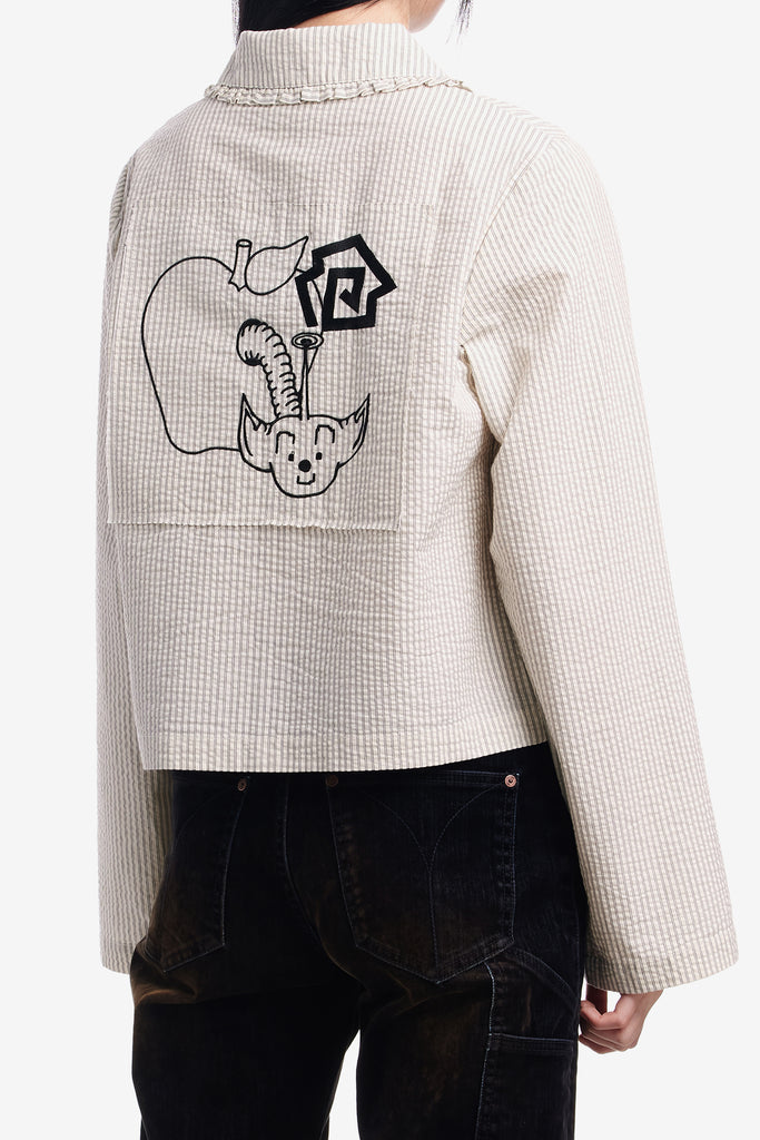 BAD APPLE BUTTON UP SHIRT - WORKSOUT WORLDWIDE