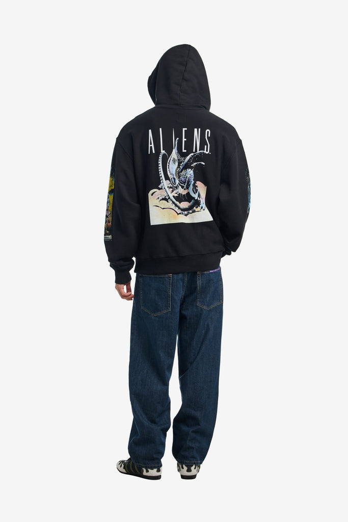 BRAIN DEAD X ALIENS HOODIE - WORKSOUT WORLDWIDE