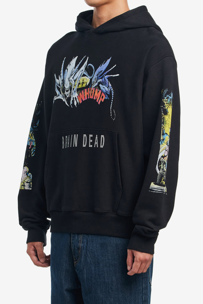 BRAIN DEAD X ALIENS HOODIE - WORKSOUT WORLDWIDE