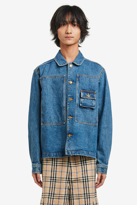 SELVEDGE DENIM 37 WORK SHIRT