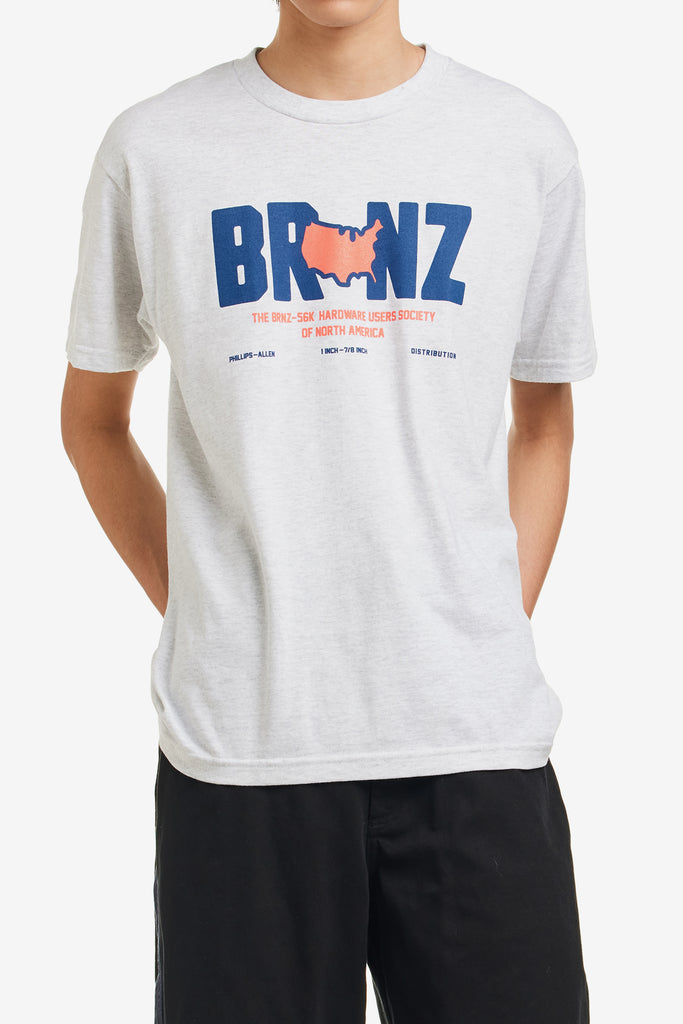 BRNZ TEE - WORKSOUT WORLDWIDE