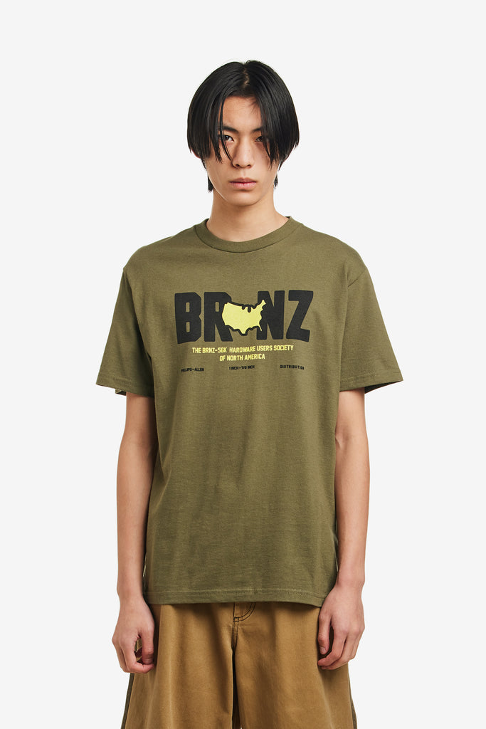 BRNZ TEE - WORKSOUT WORLDWIDE
