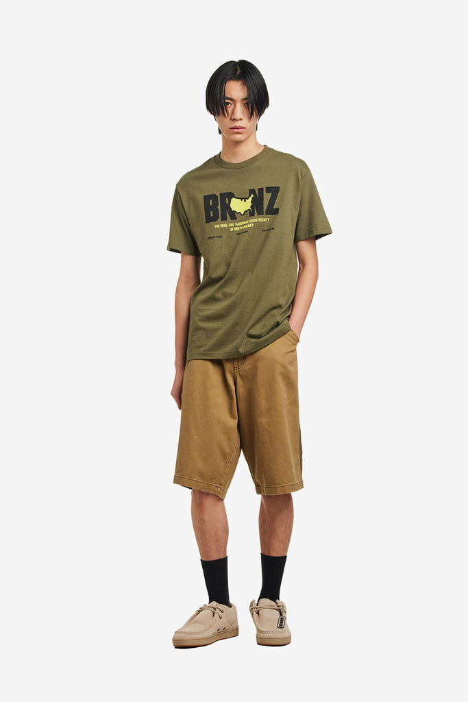 BRNZ TEE - WORKSOUT WORLDWIDE