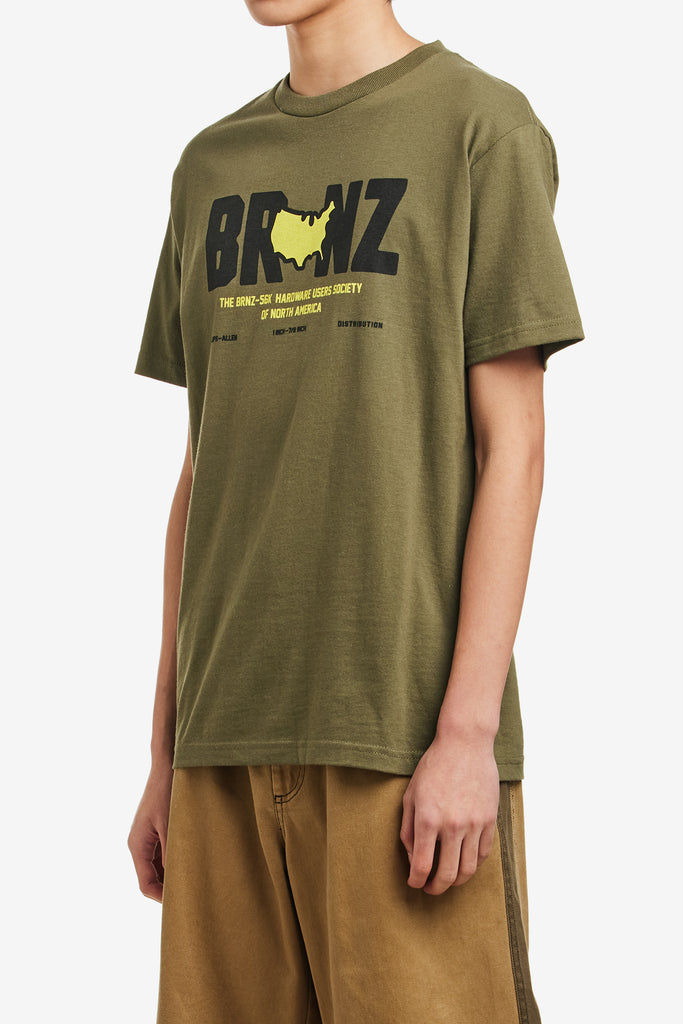 BRNZ TEE - WORKSOUT WORLDWIDE