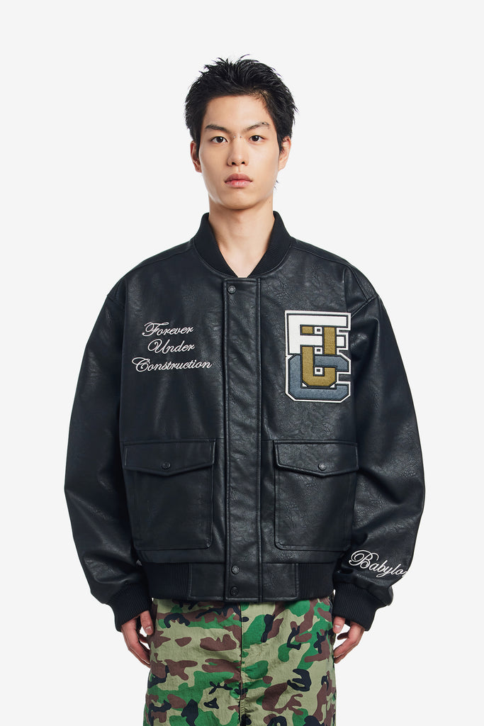 BB LEATHER JKT - WORKSOUT WORLDWIDE