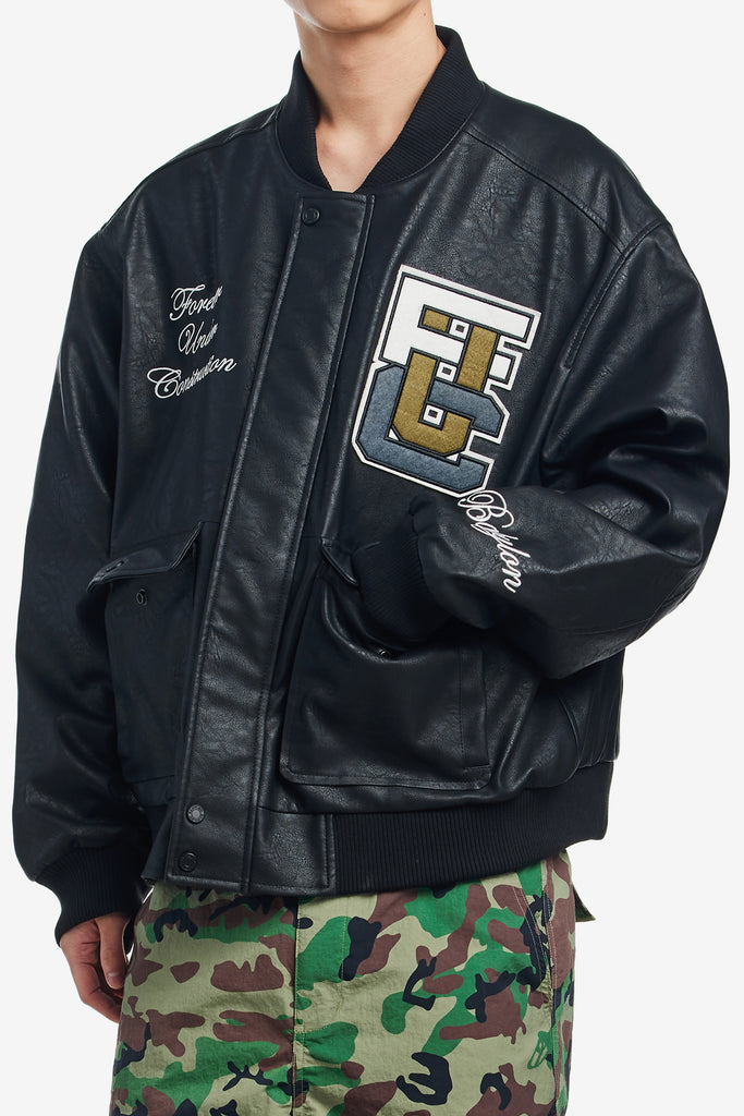 BB LEATHER JKT - WORKSOUT WORLDWIDE