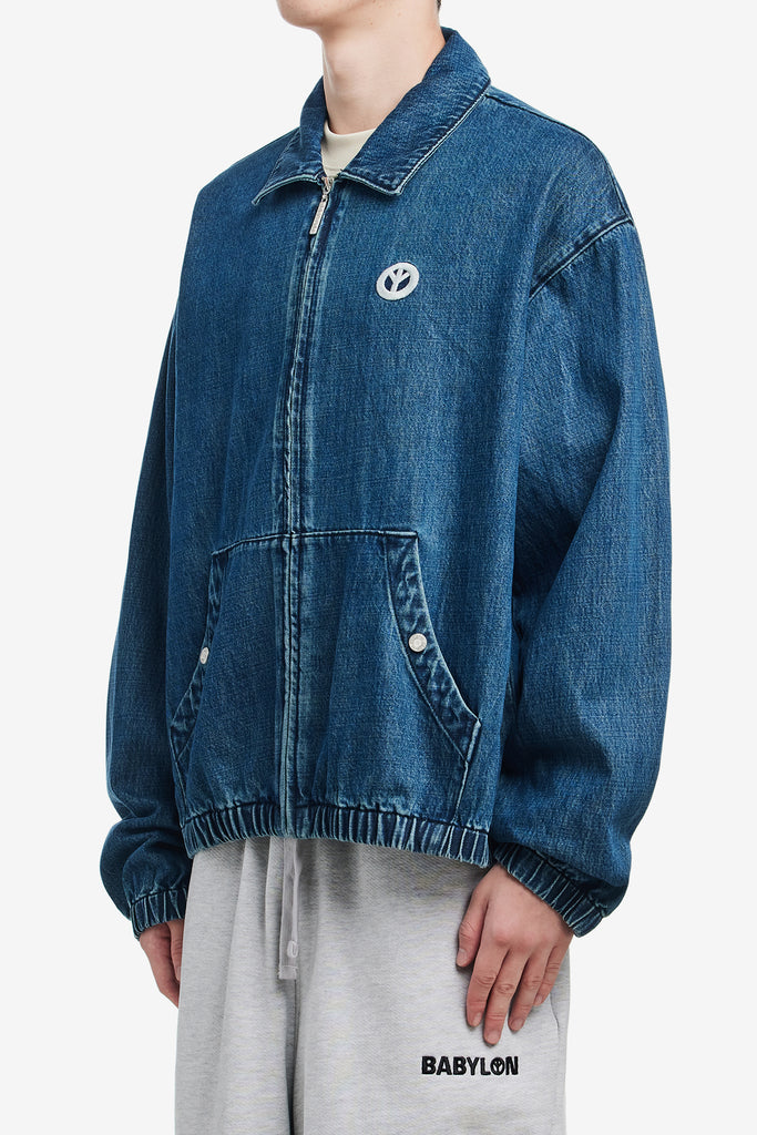 BB DENIM ZIP JACKET - WORKSOUT WORLDWIDE