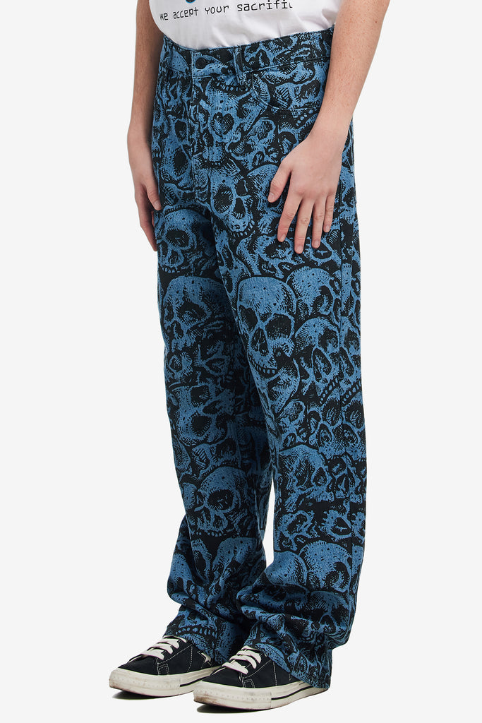 BB SKULLS DENIM PANT - WORKSOUT WORLDWIDE
