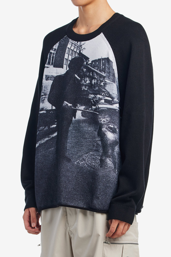 BB RAGLAN SWEATER - WORKSOUT WORLDWIDE