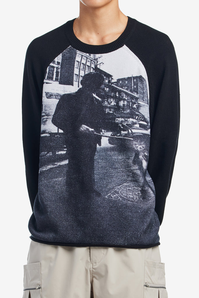 BB RAGLAN SWEATER - WORKSOUT WORLDWIDE
