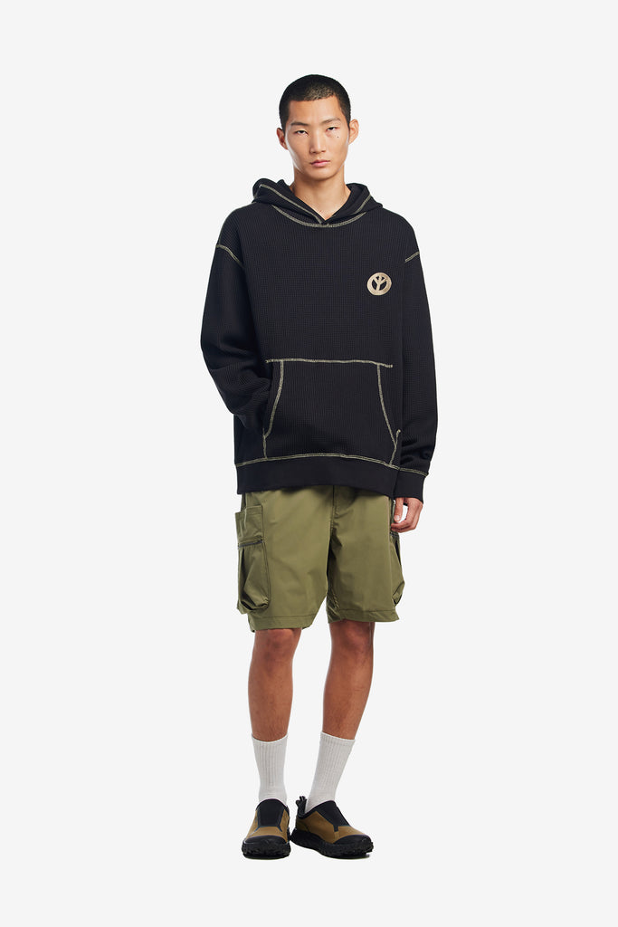 BB WAFFLE KNIT HOOD - WORKSOUT WORLDWIDE