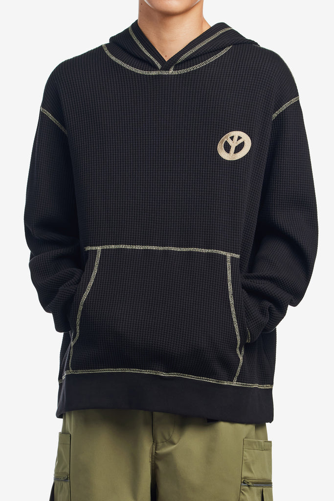 BB WAFFLE KNIT HOOD - WORKSOUT WORLDWIDE