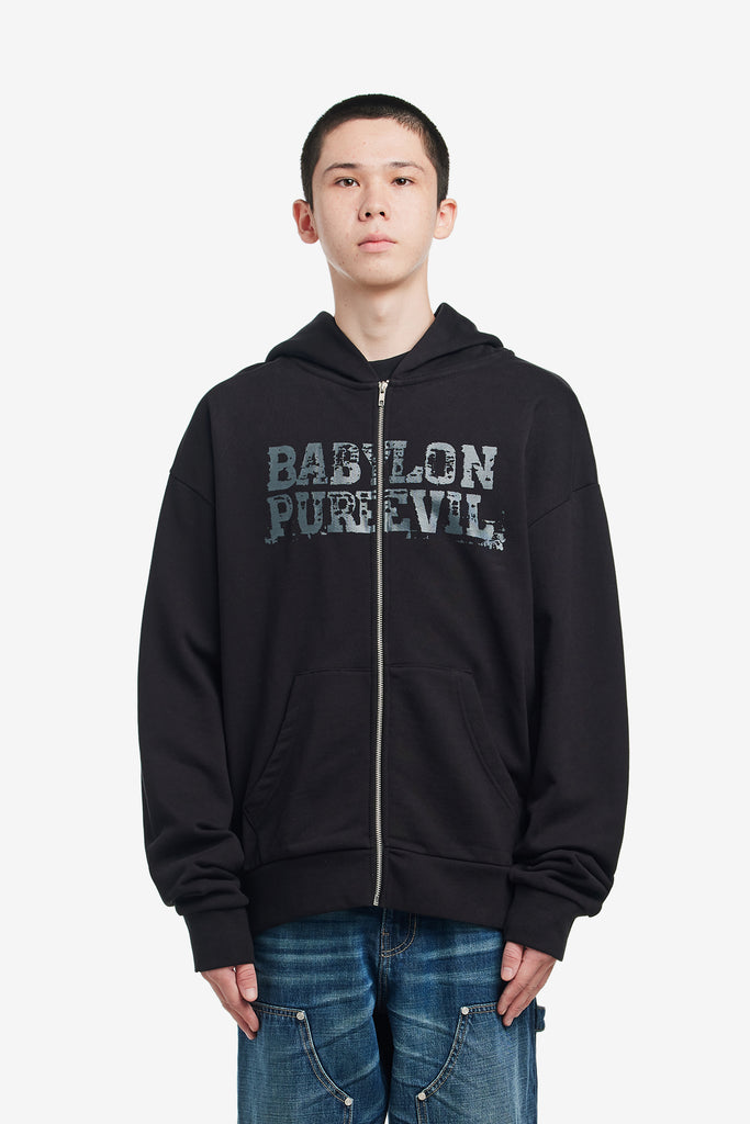 BB LS ZIP UP HOOD - WORKSOUT WORLDWIDE