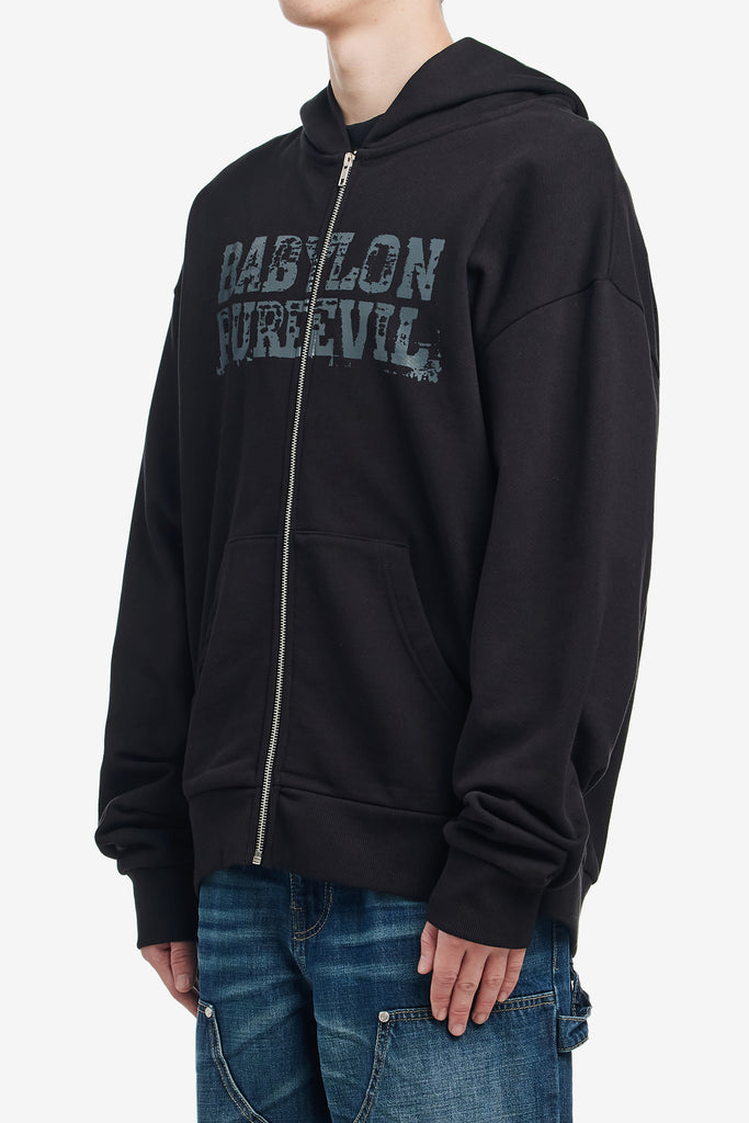 BB LS ZIP UP HOOD - WORKSOUT WORLDWIDE