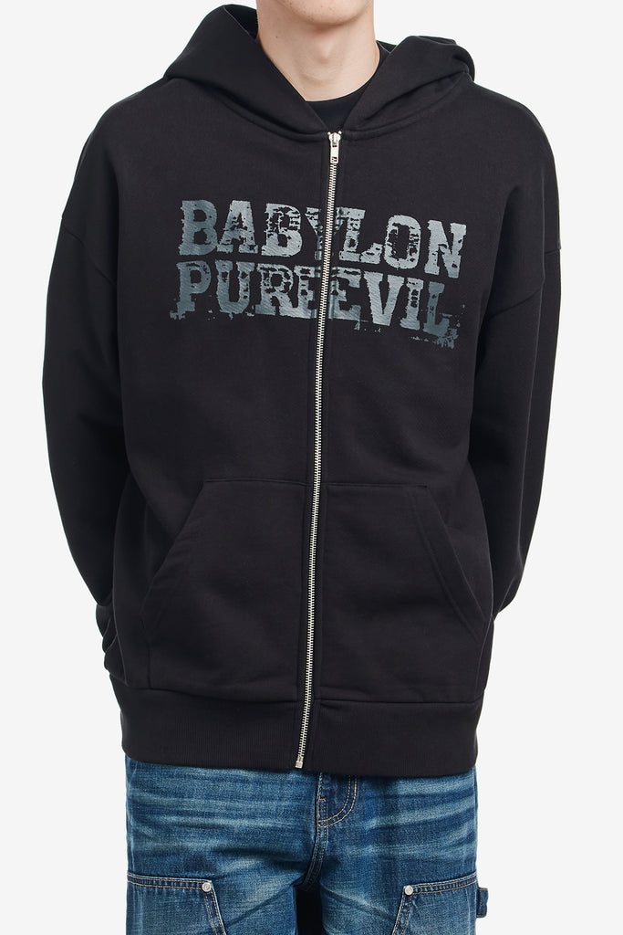 BB LS ZIP UP HOOD - WORKSOUT WORLDWIDE