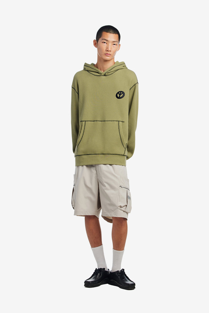 BB WAFFLE KNIT HOOD - WORKSOUT WORLDWIDE