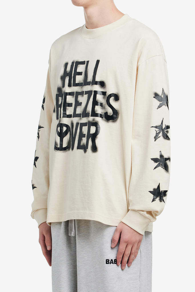 BB LS HELL FROZE OVER TEE - WORKSOUT WORLDWIDE