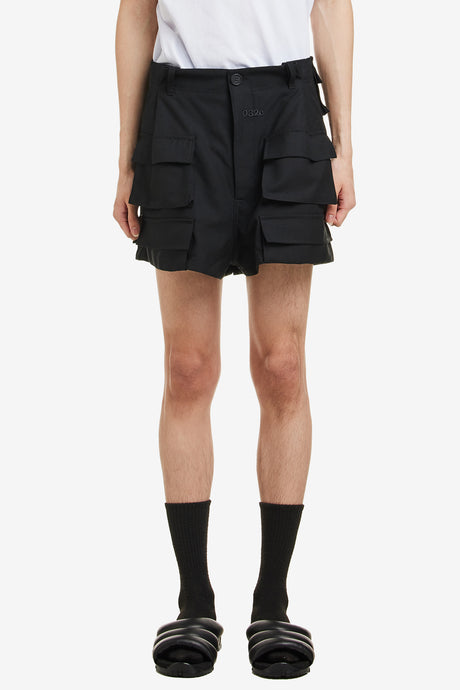 TAILORED FLAP POCKET SHORTS