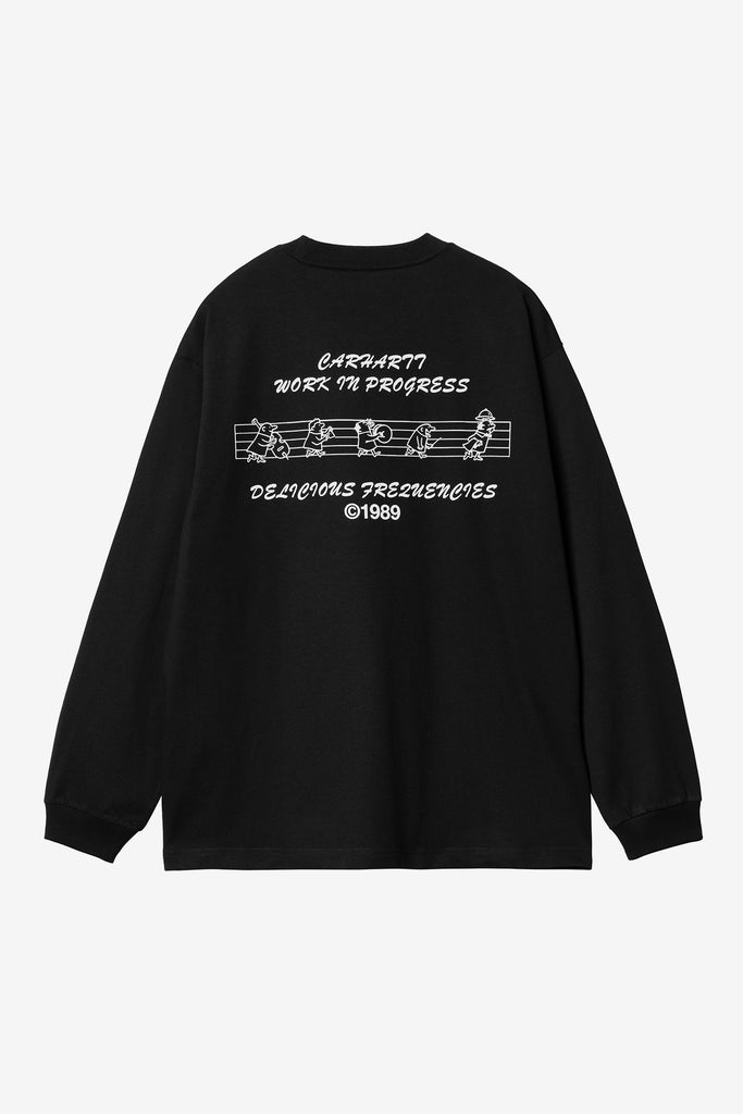 L/S DELICIOUS FREQUENCIES T-SHIRT - WORKSOUT WORLDWIDE