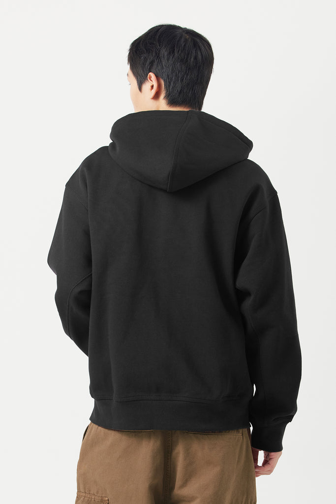 HOODED AMERICAN SCRIPT JACKET - WORKSOUT WORLDWIDE