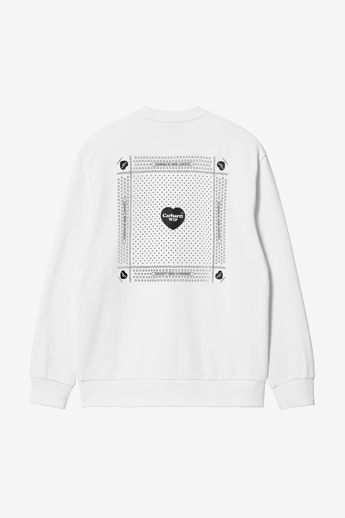 HEART BANDANA SWEATSHIRT - WORKSOUT WORLDWIDE