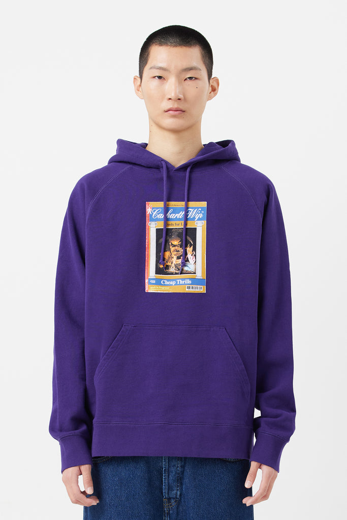 HOODED CHEAP THRILLS SWEATSHIRT - WORKSOUT WORLDWIDE