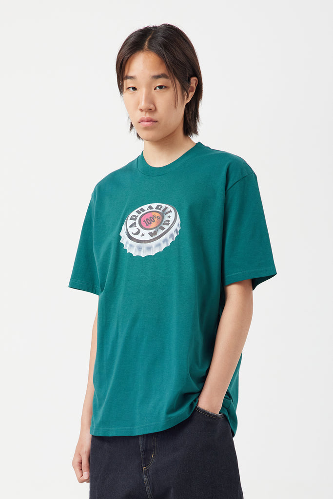 S/S BOTTLE CAP T-SHIRT - WORKSOUT WORLDWIDE